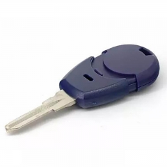 Transponder Key Shell Blue SIP22/GT15R Blade For FIAT(Brazil Only）