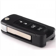 4Button Folding Remote Key Shell For Jeep