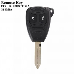 2Button Remote Key KOBOTO4A-PCF7941 Big Button 315Mhz CY24 For Chrysle*r 