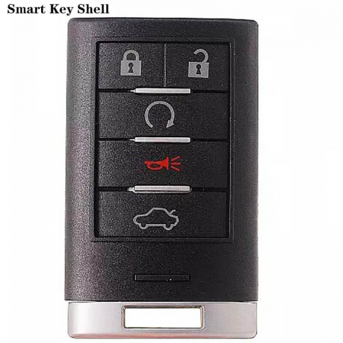 4+1Button Remote Key Shell For Cadilla*c