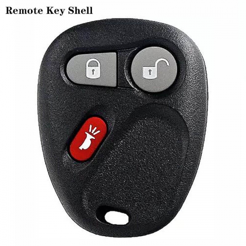 Remote Key Shell 3 Button For Buick