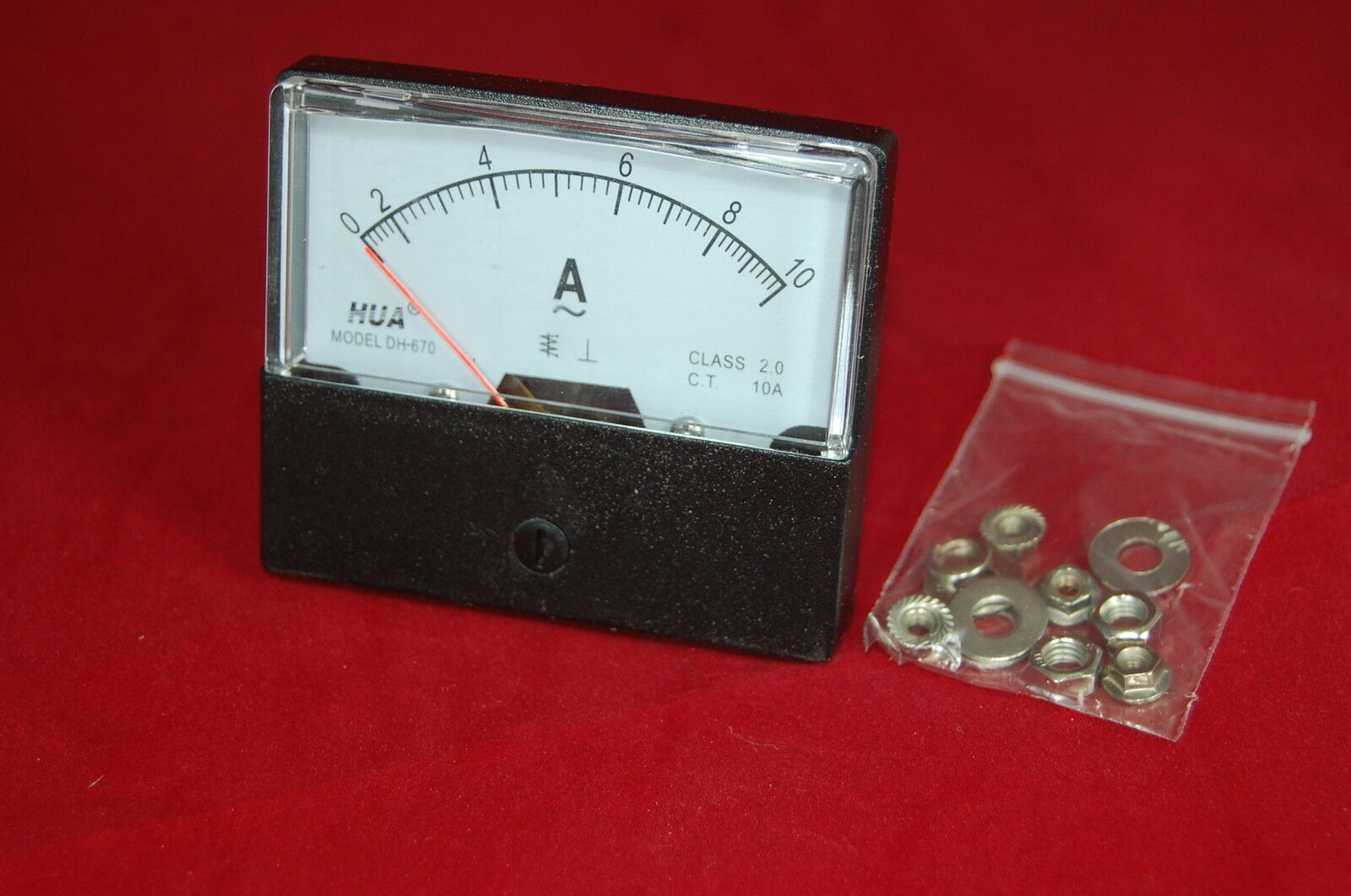 1PC AC 0-10A Analog Ammeter Panel AMP Current Meter 60*70MM directly Connect