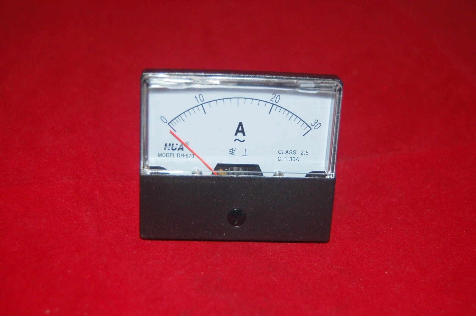 1PC AC 0-30A  Analog Ammeter Panel AMP Current Meter 60*70MM No Need Shunt