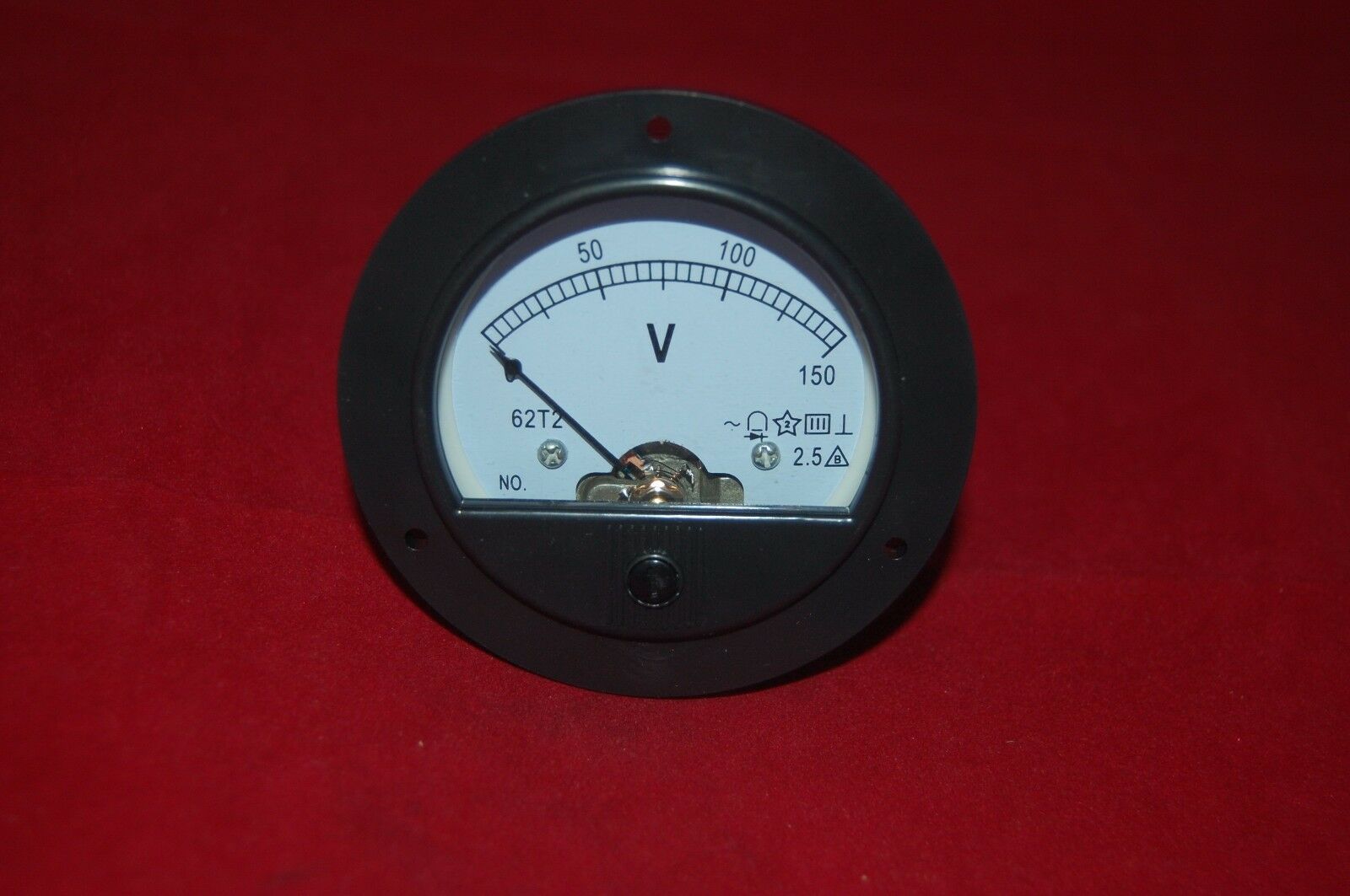 AC 0-150V Analog Voltmeter Volage Panel Meter Dia. 90mm DH62 direct Connect