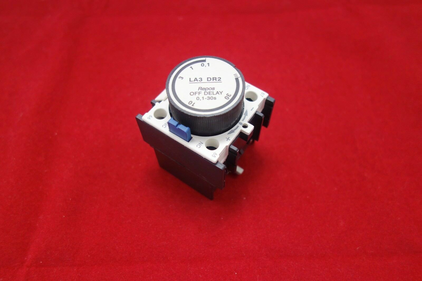 1PC LA3-DR2 OFF Delay timer 0.1-30S use to LC1-D AC Contactor