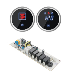 EB24 Double knob +2 touch button oven controller