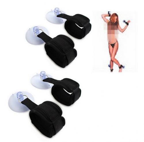 MOG Bathroom suction cup binding handcuffs and ankle