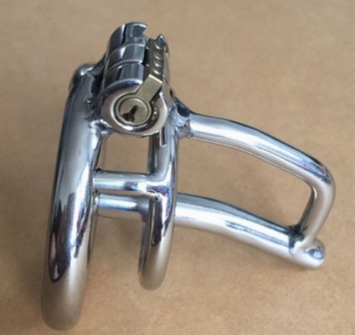 MOG New men's stainless steel chastity lock