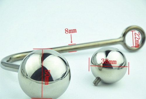 MOG Stainless steel ball replaceable ball steel hook