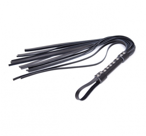 MOG Black 9 nail stage props whip