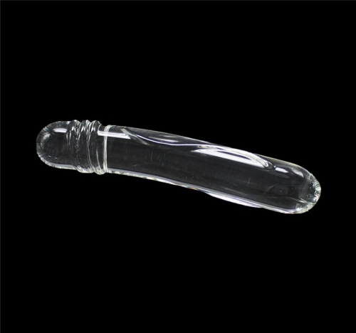 MOG Penis glass transparent female masturbation device