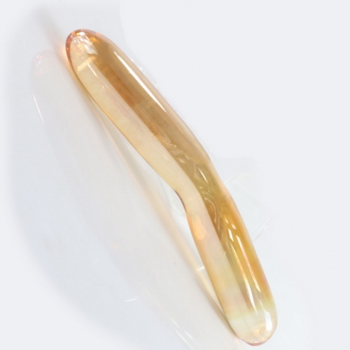MOG Crystal glass penis back massager
