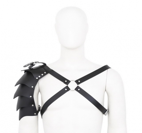 MOG Leather unilateral multi-piece shoulder straps