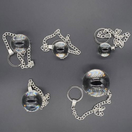 MOG Glass female adult hypnotic crystal ball backyard pull beads