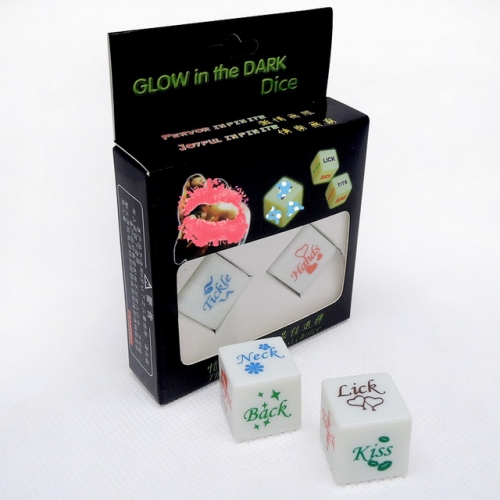 MOG LED luminous couple foreplay fun dice flirting dice