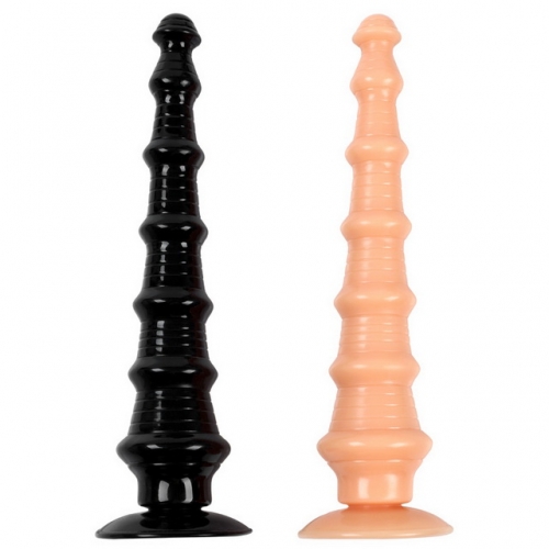 MOG Male and female masturbation device butt plug super thick prostate massage big tower-shaped anal plug adult sex toys