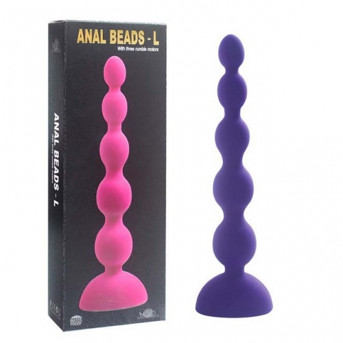 Aphrodisia tri-core pull beads anal stimulating vibration masturbation device for men and women masturbation massager sex toys