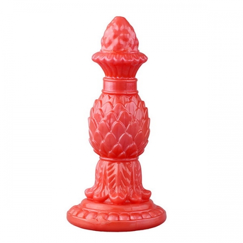 Pearlescent color lotus-shaped lighthouse anal plugs for men and women special-shaped tentacles foreign trade new alternative toys fun backyard