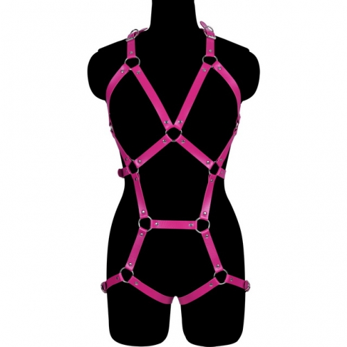 MOG Manufactory direct sexy lingerie woman leather bondage hood restraint harness sexy costume