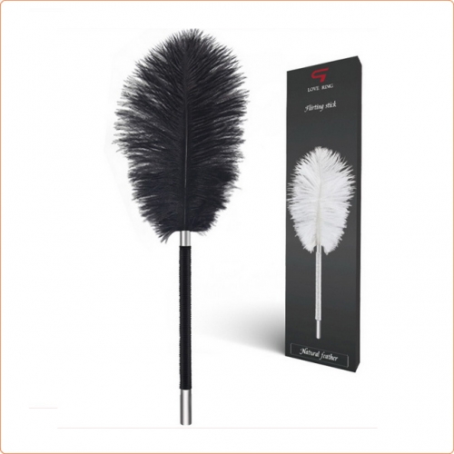 MOG ostrich feather teaser stick MOG-BSH004