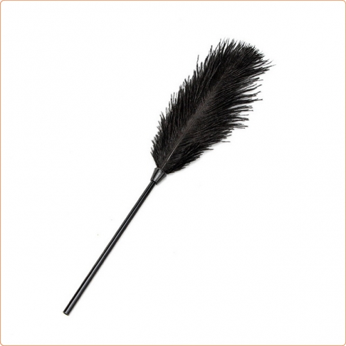 MOG Single ostrich flirt with feathers MOG-BSH005
