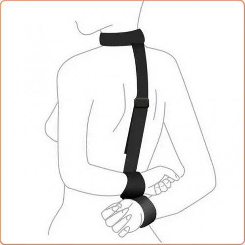 MOG Webbing Binding Bondage Collar Handcuffs MOG-BSM008