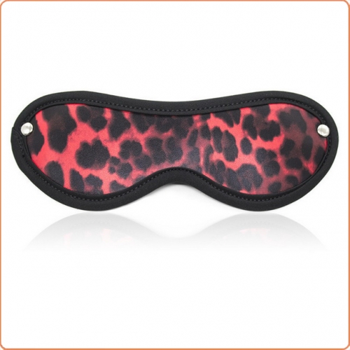 MOG Red Leopard Blindfold MOG-BSB014