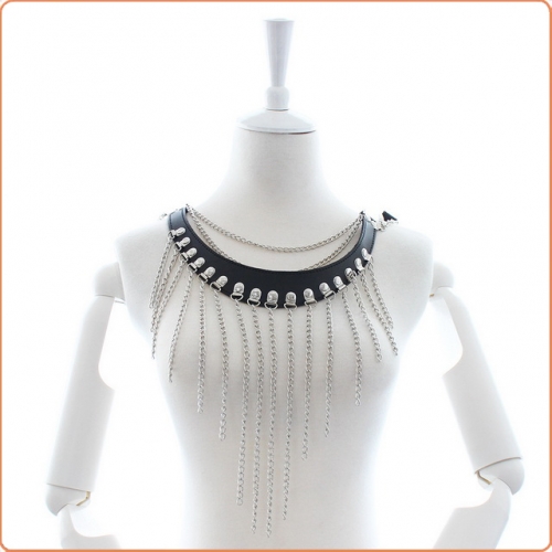 MOG Chain Breast Curtain Collars MOG-BSC020