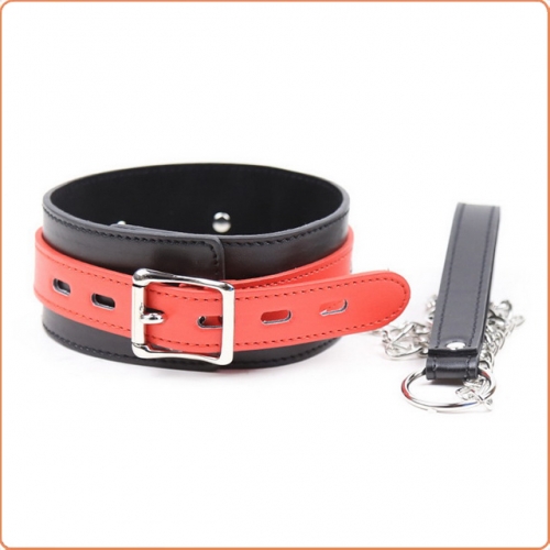 MOG Red Black Adjustable Collars MOG-BSC014