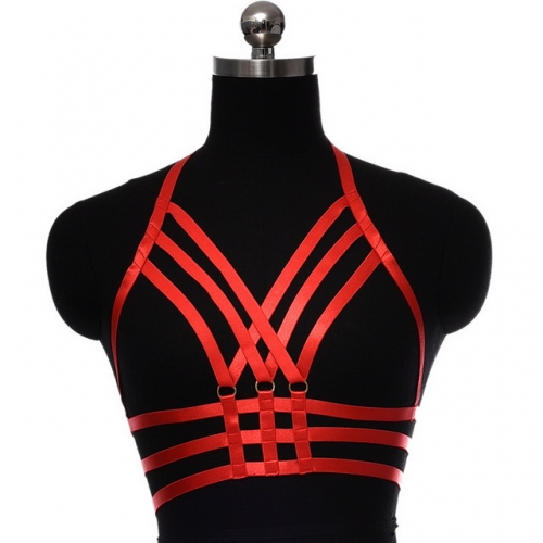 MOG Cutout Harness Tie SM Binding Bra MOG-LGJ047