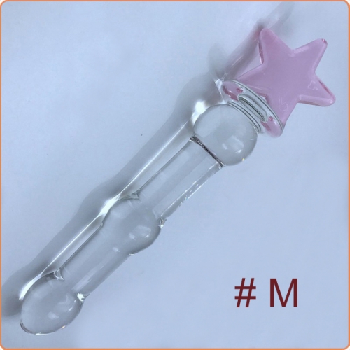 MOG Star Glass Masturbation Stick MOG-ABF033-M