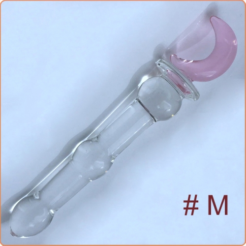 MOG Crescent Glass Masturbation Stick MOG-ABF034-M