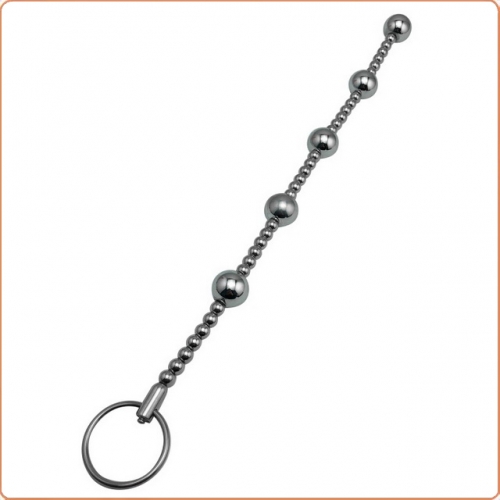 MOG Stainless steel pull cord anal bead MOG-ABB016