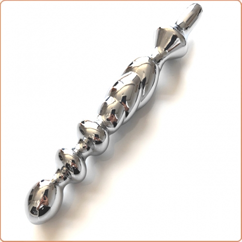MOG Irregular metal anal beads  MOG-ABB015