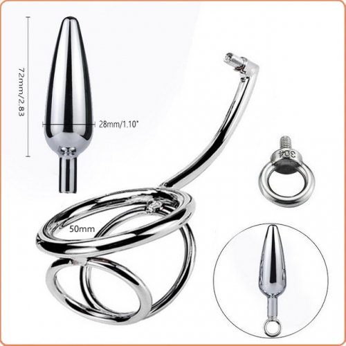 MOG Three-loop removable bullet anal hook MOG-ABL026