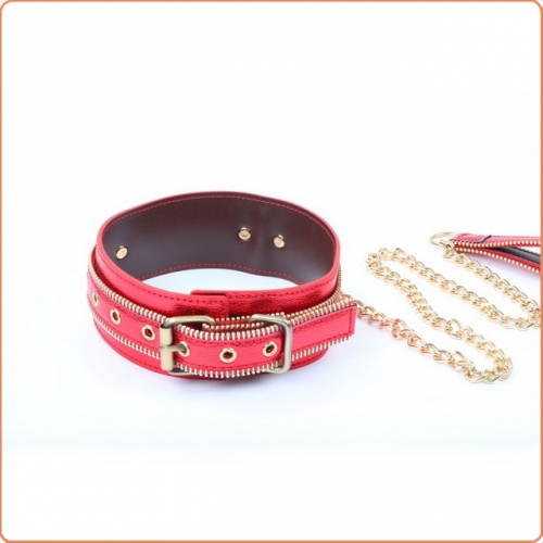 MOG PU crocodile sawtooth collar MOG-BSC0102