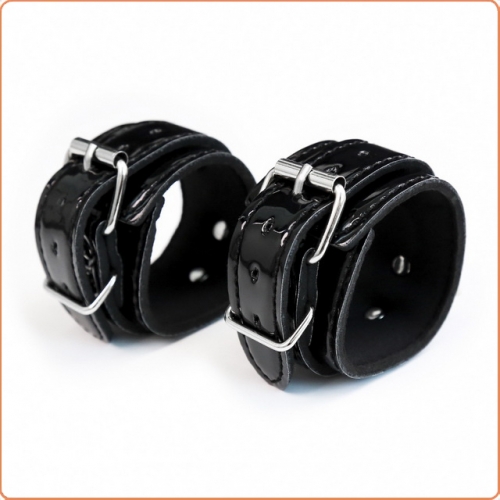 MOG Bright leather buckle hand and foot cuffs MOG-BSE036