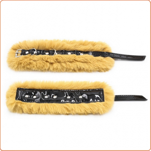 MOG Mink fur shiny plush cuffs MOG-BSE056