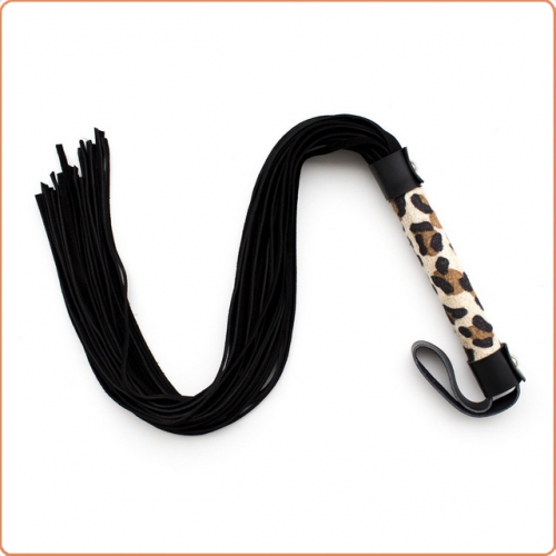 MOG Flip-flop whisker handle leopard print MOG-BSG033