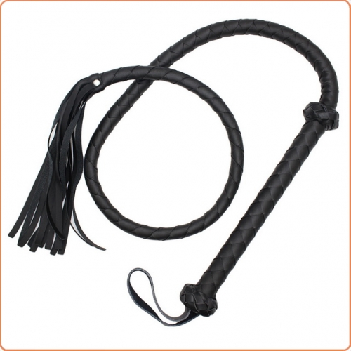 MOG Handle Leather Whip MOG-BSG059