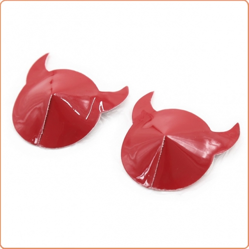 MOG Silicone cow horn chest patch MOG-BSJ039