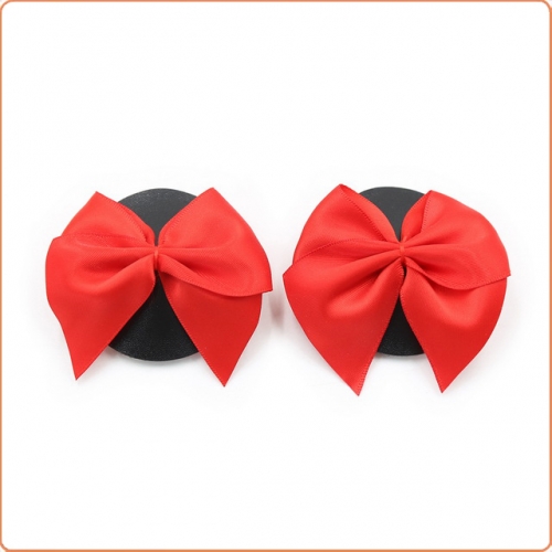 MOG Round breast patch with bow MOG-BSJ034