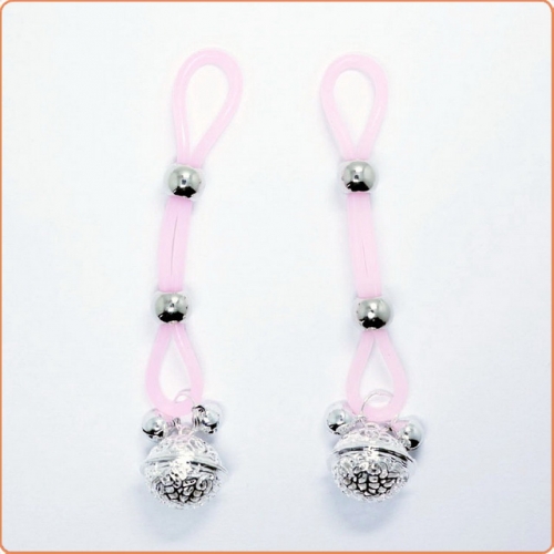 MOG Luminous pink rope nipple bells MOG-BSJ095