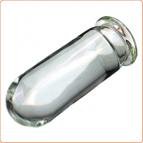 MOG Bigger and thicker clear glass anal plugs MOG-ABF066