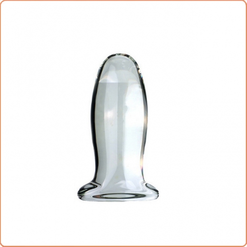 MOG Bigger and thicker clear glass anal plugs MOG-ABF064