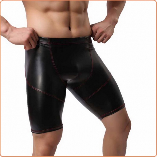 MOG Faux leather fitness 5-point leather pants MOG-LGN051