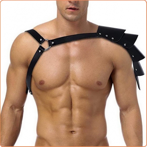 MOG Men's leather body corset straps MOG-LGM106