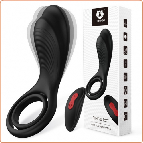 MOG Locked sperm ring remote control male and female co-vibration MOG-MTD053