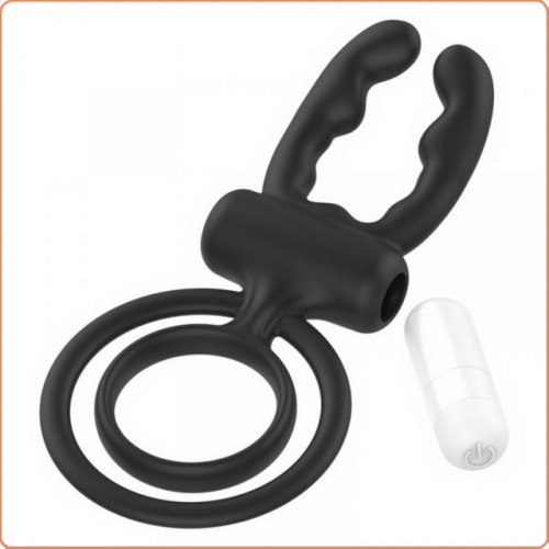 MOG Silicone vibrating ring tongue licking flirtation MOG-MTD066