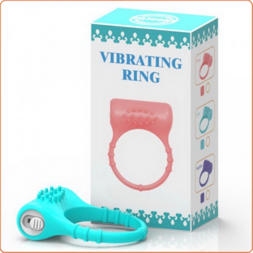 MOG Silicone vibrating ring flirtation massager MOG-MTD064